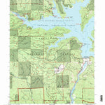 United States Geological Survey Trinity Dam, CA (1998, 24000-Scale) digital map