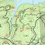 United States Geological Survey Trinity Dam, CA (1998, 24000-Scale) digital map