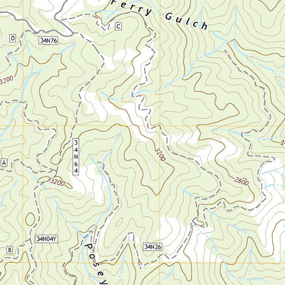 United States Geological Survey Trinity Dam, CA (2022, 24000-Scale) digital map