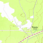 United States Geological Survey Trinity, GA (1958, 24000-Scale) digital map