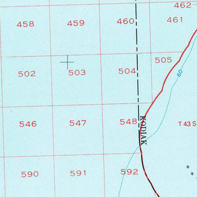 United States Geological Survey Trinity Islands, AK (1954, 250000-Scale) digital map