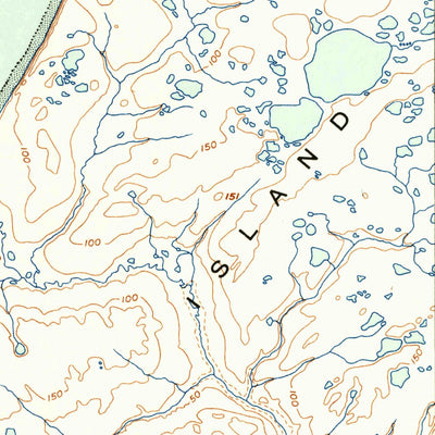 United States Geological Survey Trinity Islands B-3 And C-3, AK (1953, 63360-Scale) digital map