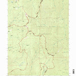 United States Geological Survey Trinity Mountain, CA (1997, 24000-Scale) digital map