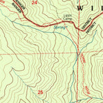 United States Geological Survey Trinity Mountain, CA (1997, 24000-Scale) digital map