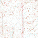United States Geological Survey Trinity Pass, NV (1981, 24000-Scale) digital map