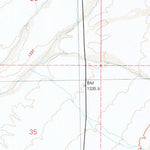United States Geological Survey Trinity Pass NW, NV (1981, 24000-Scale) digital map