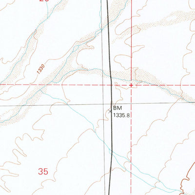 United States Geological Survey Trinity Pass NW, NV (1981, 24000-Scale) digital map