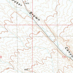 United States Geological Survey Trinity Pass NW, NV (1981, 24000-Scale) digital map