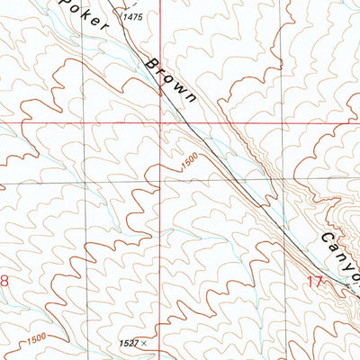 United States Geological Survey Trinity Pass NW, NV (1981, 24000-Scale) digital map