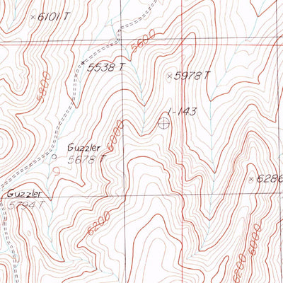 United States Geological Survey Trinity Peak, NV (1987, 24000-Scale) digital map