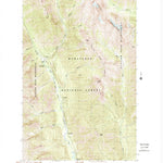 United States Geological Survey Trinity, WA (1988, 24000-Scale) digital map