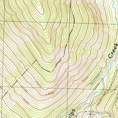 United States Geological Survey Trinity, WA (1988, 24000-Scale) digital map