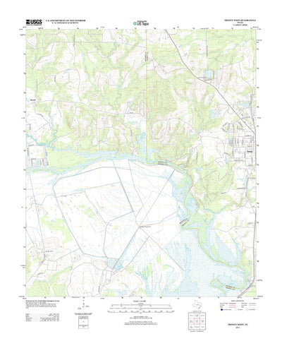 United States Geological Survey Trinity West, TX (2013, 24000-Scale) digital map
