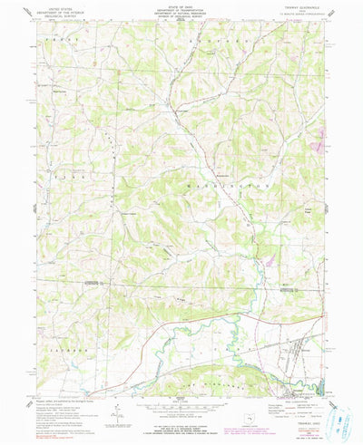 United States Geological Survey Trinway, OH (1962, 24000-Scale) digital map