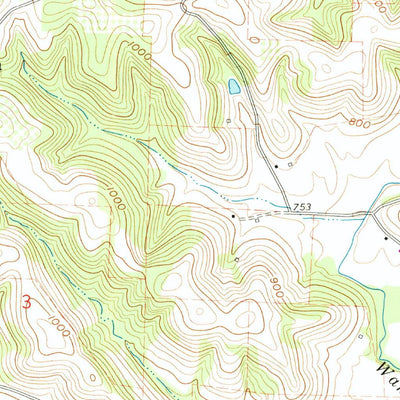 United States Geological Survey Trinway, OH (1962, 24000-Scale) digital map