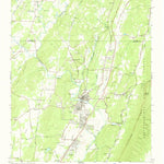 United States Geological Survey Trion, GA (1967, 24000-Scale) digital map