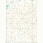 United States Geological Survey Triple Crossing Reservoir East, MT (1973, 24000-Scale) digital map