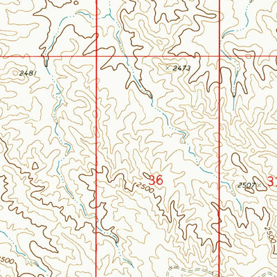 United States Geological Survey Triple Crossing Reservoir East, MT (1973, 24000-Scale) digital map