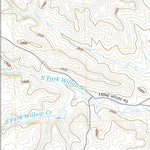 United States Geological Survey Triple Crossing Reservoir West, MT (2020, 24000-Scale) digital map