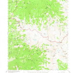 United States Geological Survey Triple Divide Peak, CA (1956, 62500-Scale) digital map