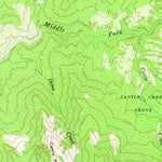 United States Geological Survey Triple Divide Peak, CA (1956, 62500-Scale) digital map