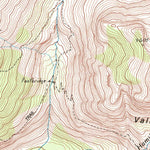 United States Geological Survey Triple Divide Peak, CA (1993, 24000-Scale) digital map