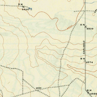 United States Geological Survey Triple Hill, TX (1948, 62500-Scale) digital map