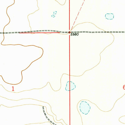 United States Geological Survey Tripod Mountain, NM (1973, 24000-Scale) digital map