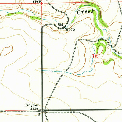 United States Geological Survey Tripod Mountain, NM (1973, 24000-Scale) digital map