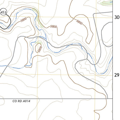 United States Geological Survey Tripod Mountain, NM (2023, 24000-Scale) digital map