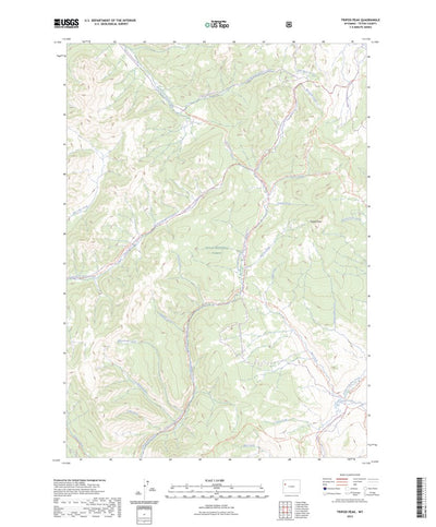 United States Geological Survey Tripod Peak, WY (2023, 24000-Scale) digital map