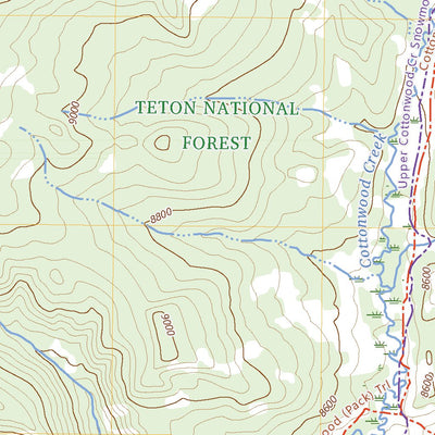 United States Geological Survey Tripod Peak, WY (2023, 24000-Scale) digital map