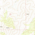 United States Geological Survey Tripp Canyon, AZ (1972, 24000-Scale) digital map