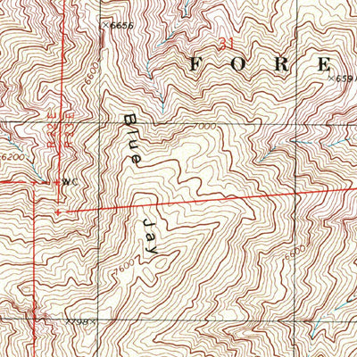 United States Geological Survey Tripp Canyon, AZ (1997, 24000-Scale) digital map