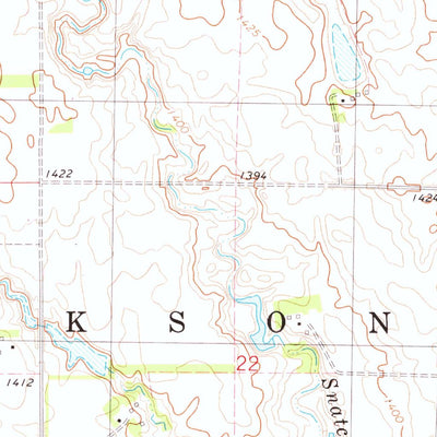 United States Geological Survey Tripp SE, SD (1978, 24000-Scale) digital map
