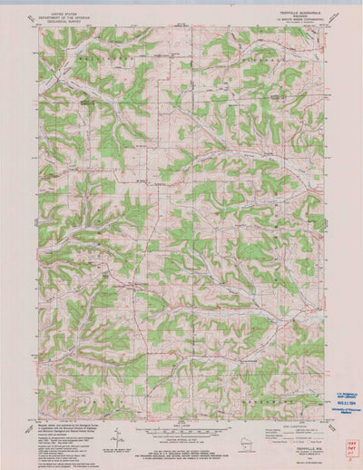 United States Geological Survey Trippville, WI (1983, 24000-Scale) digital map