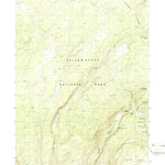 United States Geological Survey Trischman Knob, WY (1986, 24000-Scale) digital map