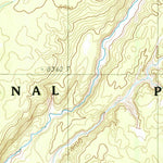 United States Geological Survey Trischman Knob, WY (1986, 24000-Scale) digital map