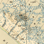 United States Geological Survey Triumph, LA (1947, 31680-Scale) digital map