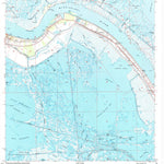 United States Geological Survey Triumph, LA (1993, 24000-Scale) digital map