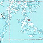 United States Geological Survey Triumph, LA (1993, 24000-Scale) digital map