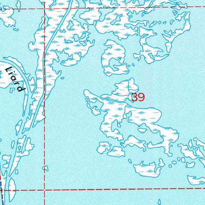 United States Geological Survey Triumph, LA (1993, 24000-Scale) digital map