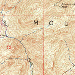United States Geological Survey Triunfo Pass, CA (1949, 24000-Scale) digital map