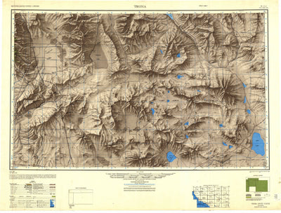 United States Geological Survey Trona, CA (1948, 250000-Scale) digital map
