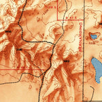 United States Geological Survey Trona, CA (1953, 250000-Scale) digital map