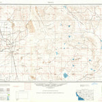 United States Geological Survey Trona, CA (1960, 250000-Scale) digital map