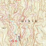 United States Geological Survey Tropic Canyon, UT (2002, 24000-Scale) digital map