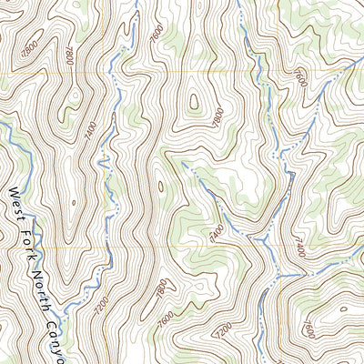 United States Geological Survey Tropic Canyon, UT (2023, 24000-Scale) digital map