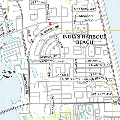 United States Geological Survey Tropic, FL (2012, 24000-Scale) digital map