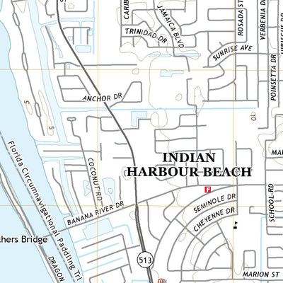 United States Geological Survey Tropic, FL (2021, 24000-Scale) digital map